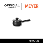 MEYER MIDNIGHT 16CM/1.9L/2QT COV SAUCEPAN (85095-TE12)